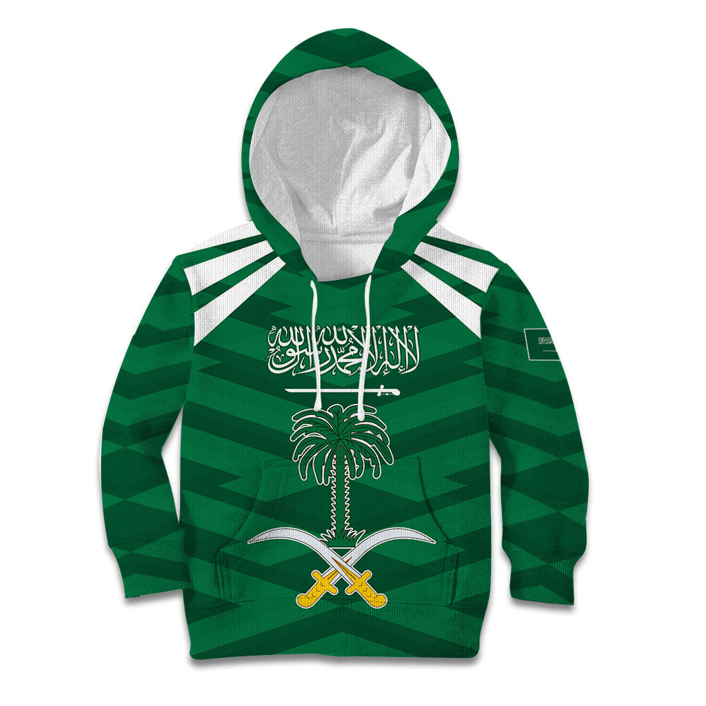 Personalized Saudi Arabia Kid Hoodie Happy National Day