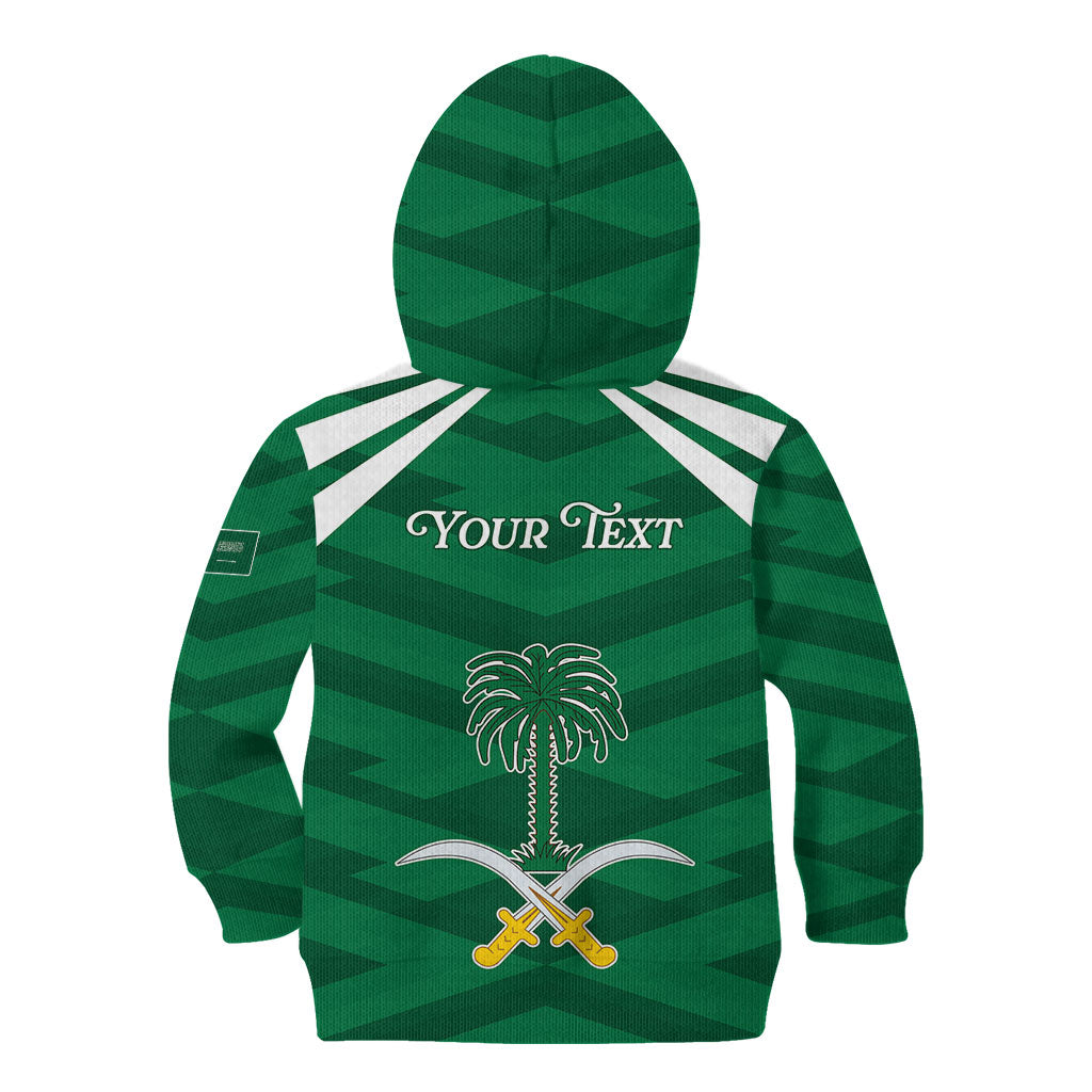 Personalized Saudi Arabia Kid Hoodie Happy National Day