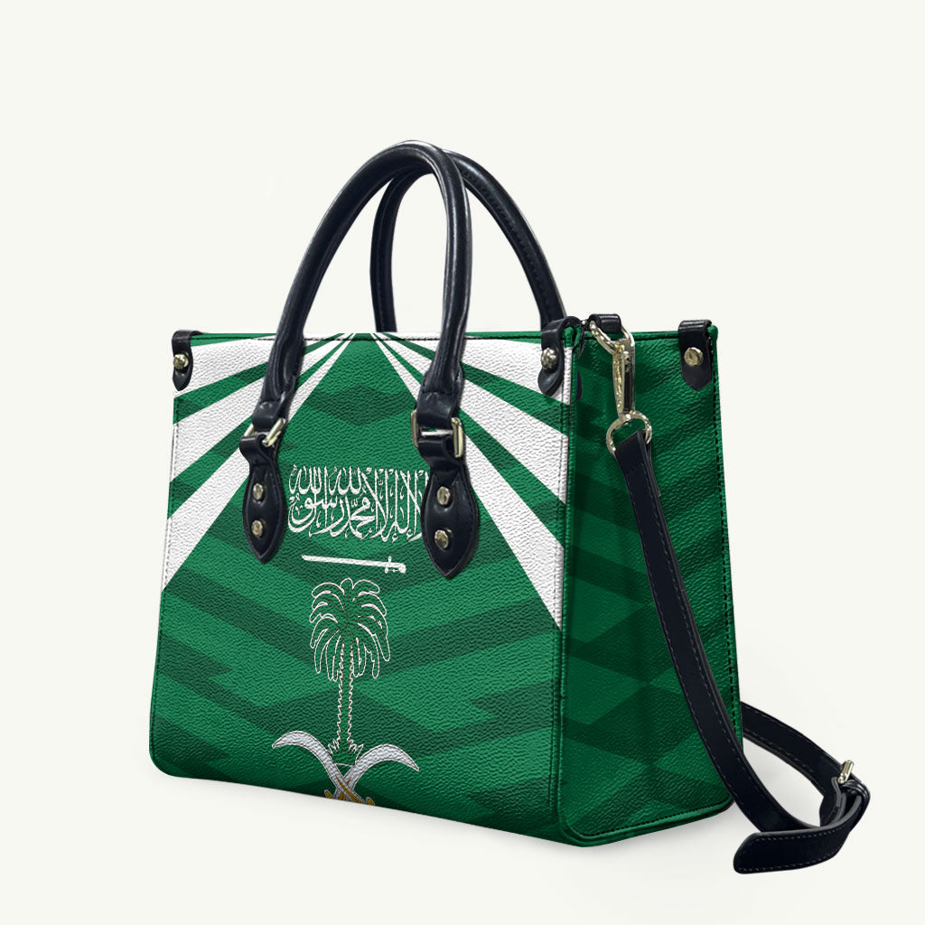 Saudi Arabia Leather Bag Happy National Day
