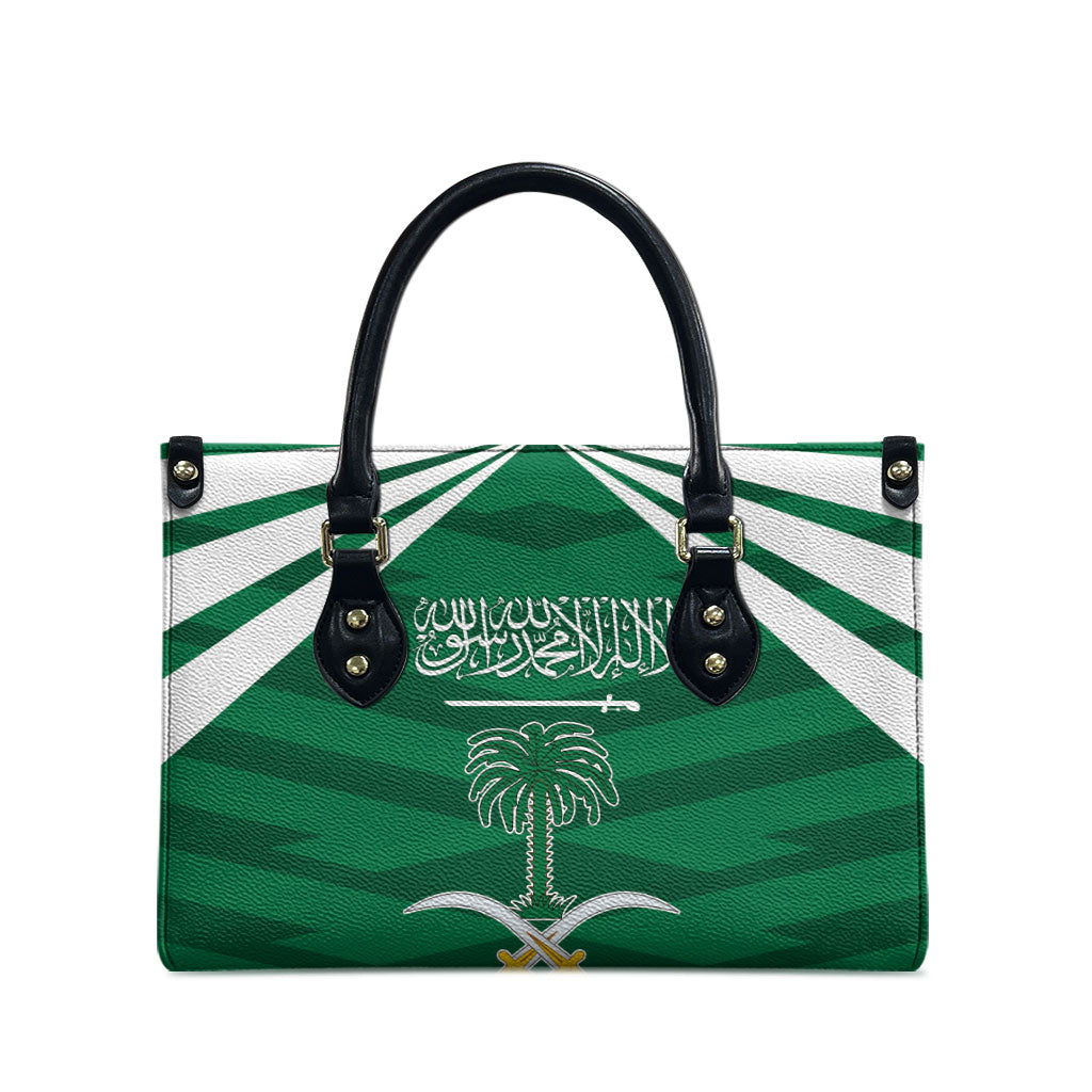 Saudi Arabia Leather Bag Happy National Day