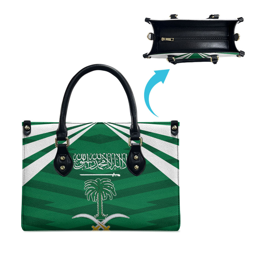 Saudi Arabia Leather Bag Happy National Day