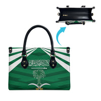 Saudi Arabia Leather Bag Happy National Day