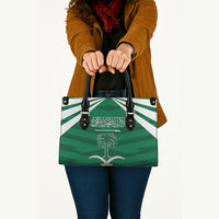 Saudi Arabia Leather Bag Happy National Day