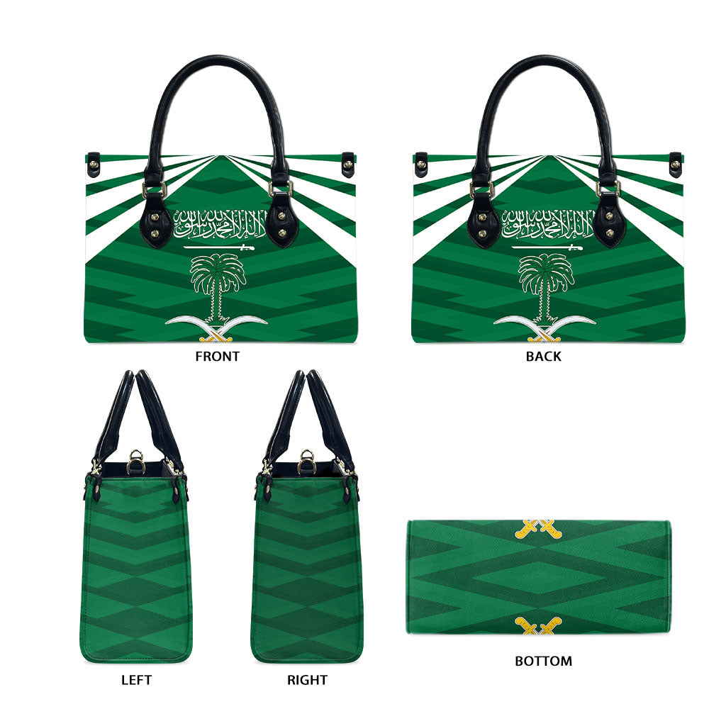 Saudi Arabia Leather Bag Happy National Day
