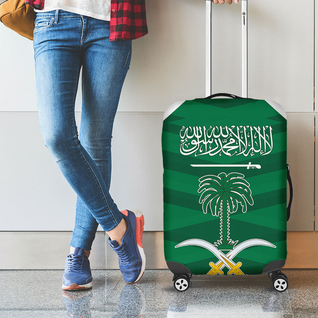 Saudi Arabia Luggage Cover Happy National Day