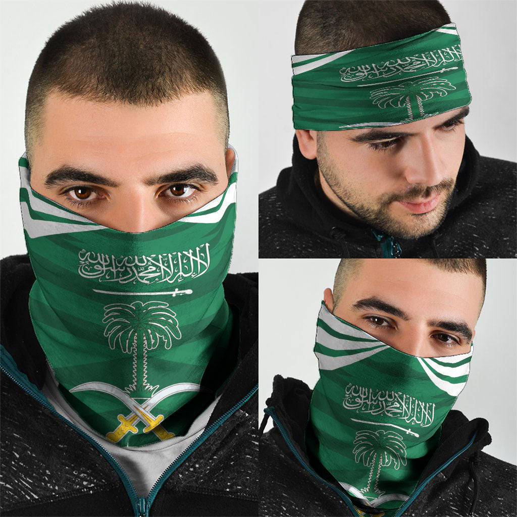 Saudi Arabia Neck Gaiter Happy National Day