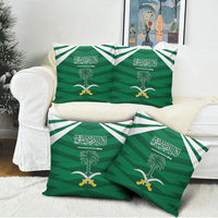 Saudi Arabia Pillow Cover Happy National Day