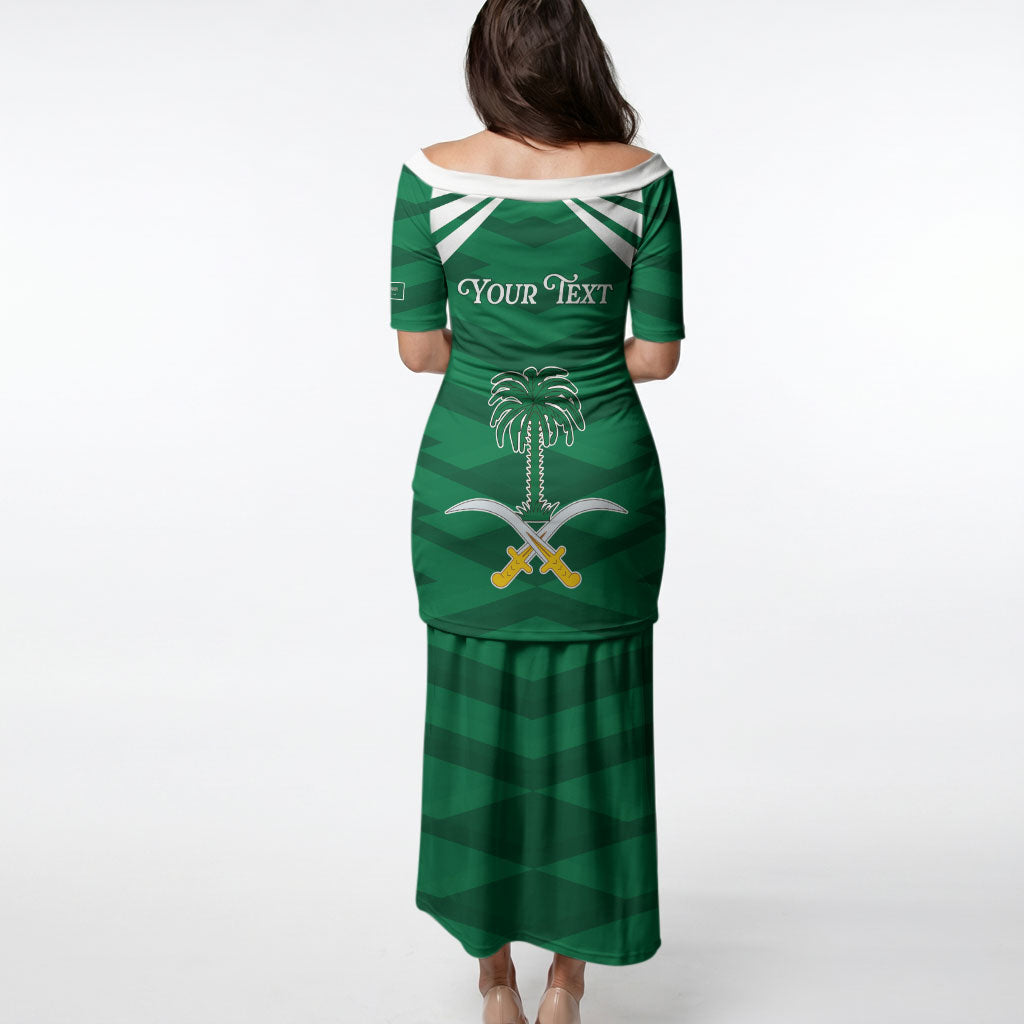 Personalized Saudi Arabia Puletasi Happy National Day
