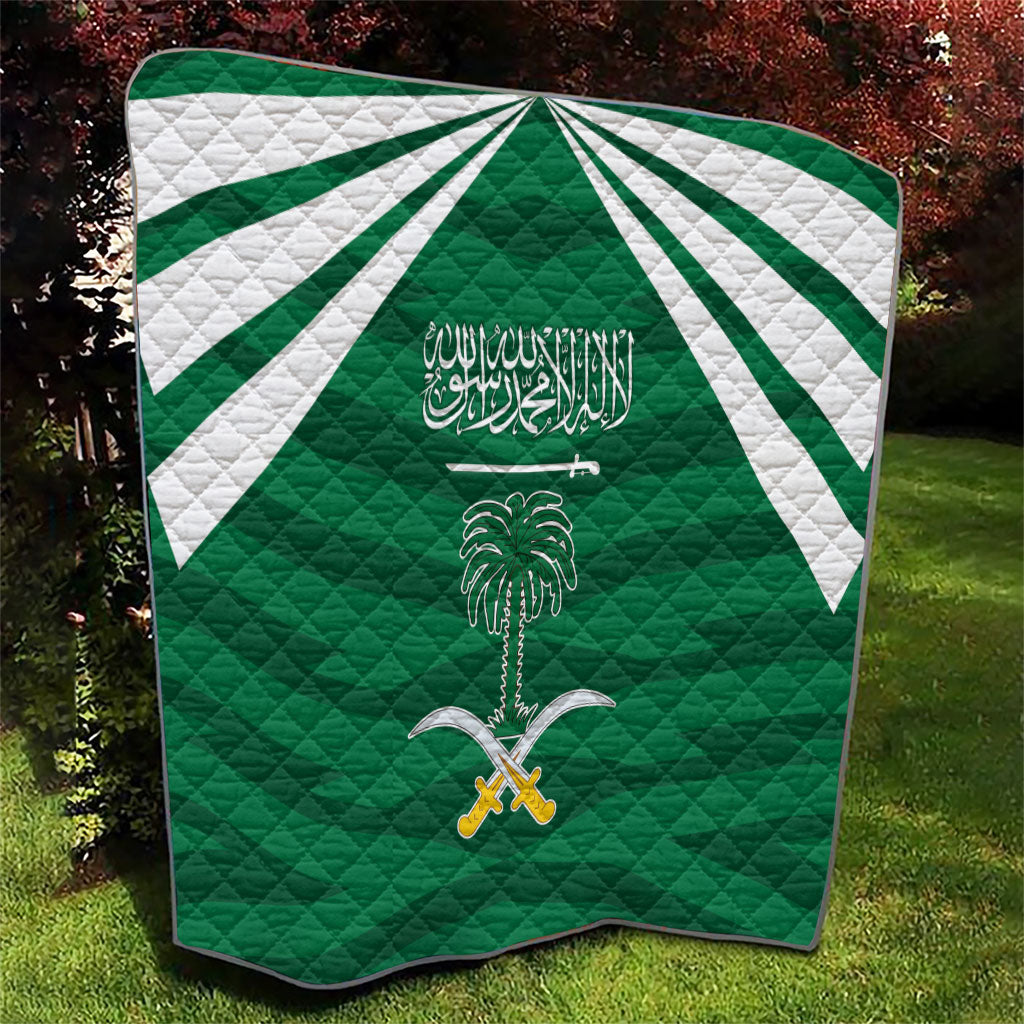 Saudi Arabia Quilt Happy National Day