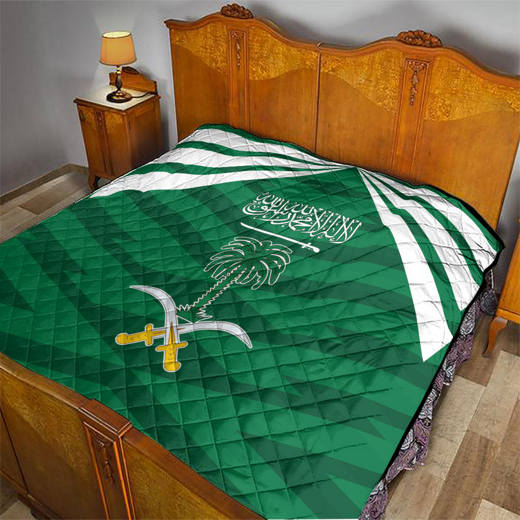 Saudi Arabia Quilt Happy National Day