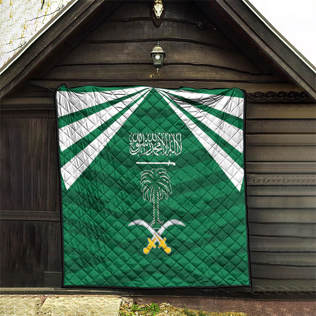 Saudi Arabia Quilt Happy National Day