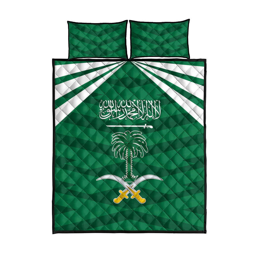 Saudi Arabia Quilt Bed Set Happy National Day