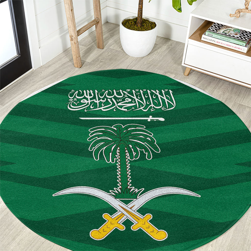 Saudi Arabia Round Carpet Happy National Day