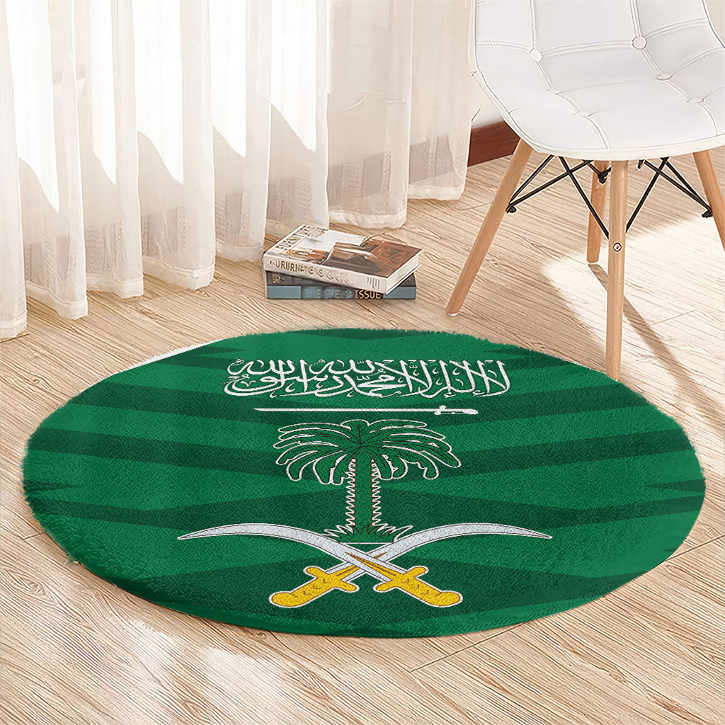 Saudi Arabia Round Carpet Happy National Day