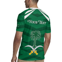Personalized Saudi Arabia Rugby Jersey Happy National Day