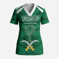 Personalized Saudi Arabia Scrub Top Happy National Day