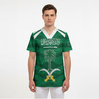 Personalized Saudi Arabia Scrub Top Happy National Day