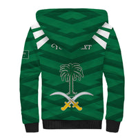 Personalized Saudi Arabia Sherpa Hoodie Happy National Day