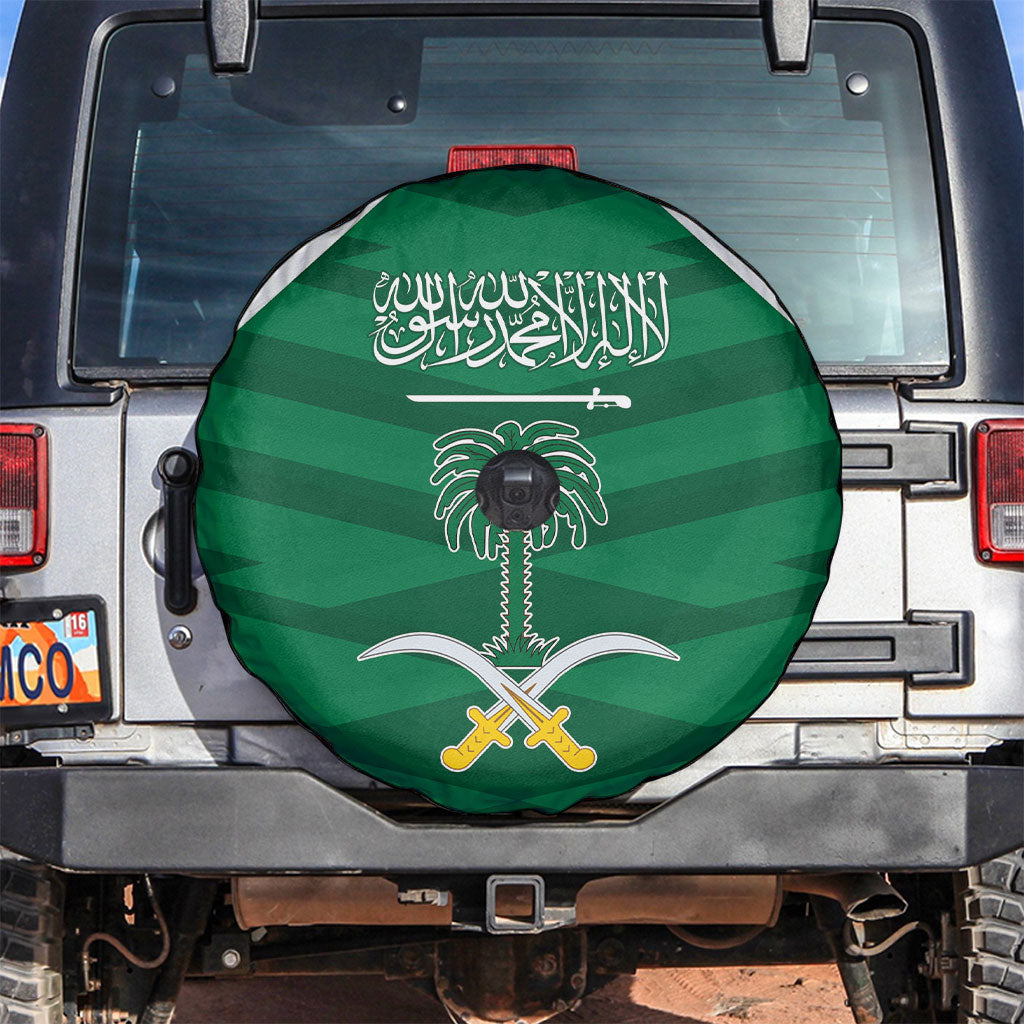 Saudi Arabia Spare Tire Cover Happy National Day