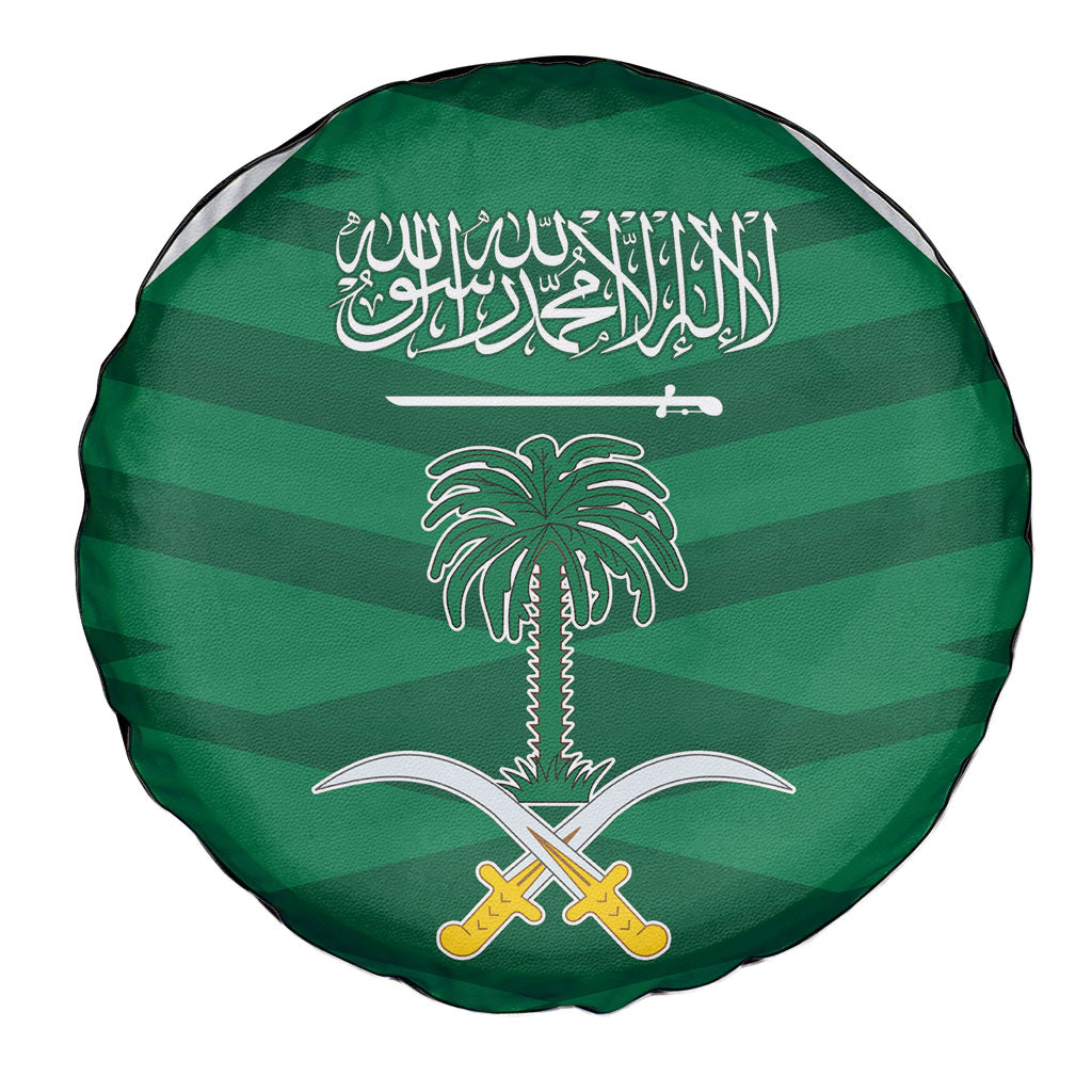 Saudi Arabia Spare Tire Cover Happy National Day