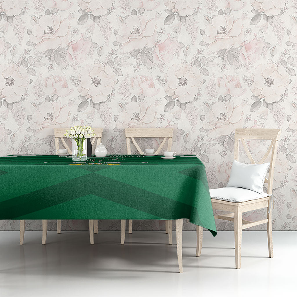 Saudi Arabia Tablecloth Happy National Day