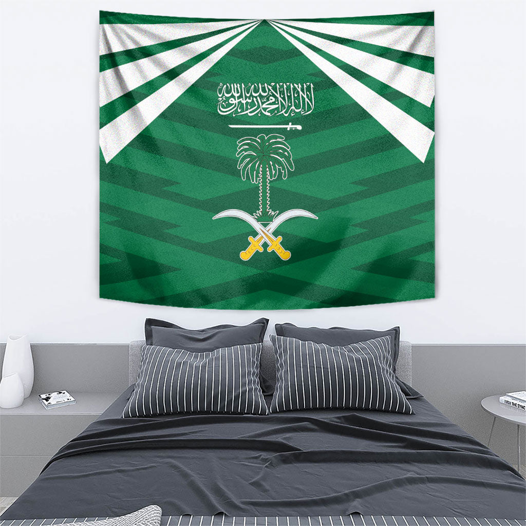Saudi Arabia Tapestry Happy National Day