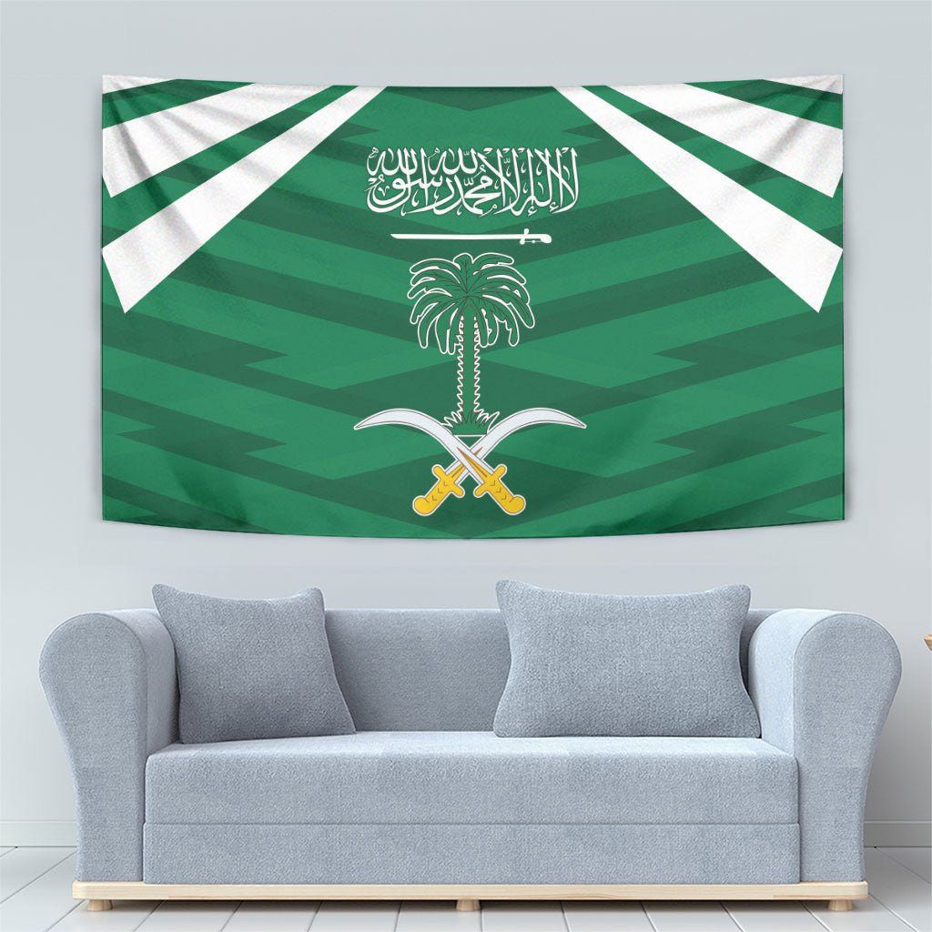 Saudi Arabia Tapestry Happy National Day
