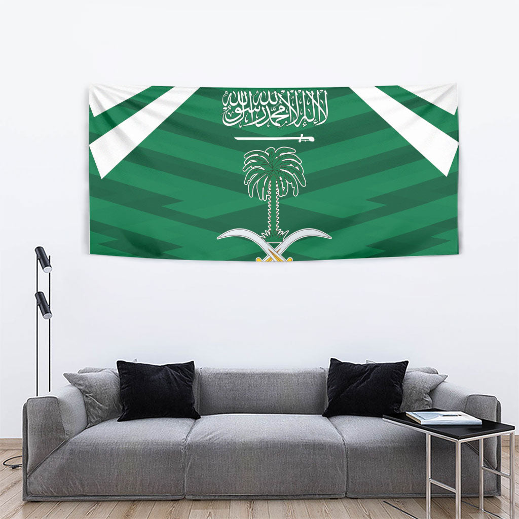 Saudi Arabia Tapestry Happy National Day