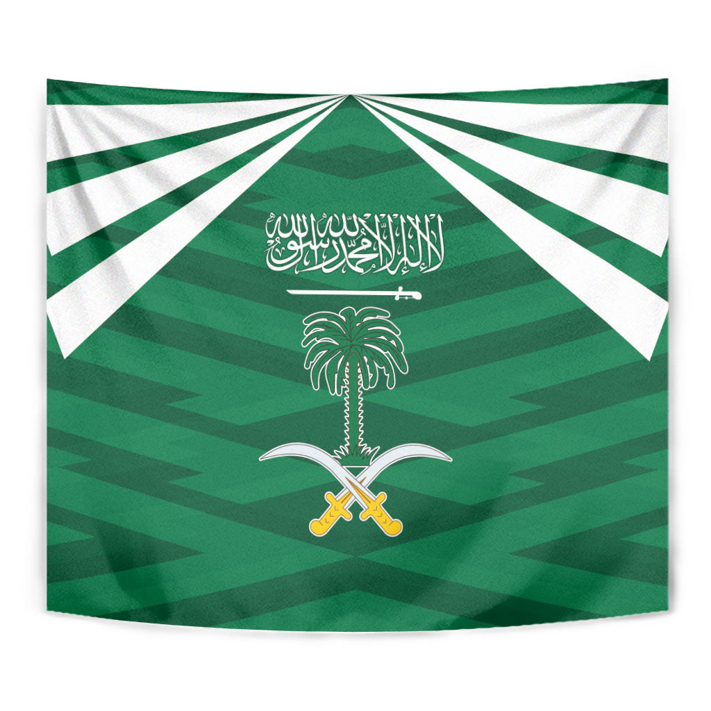 Saudi Arabia Tapestry Happy National Day