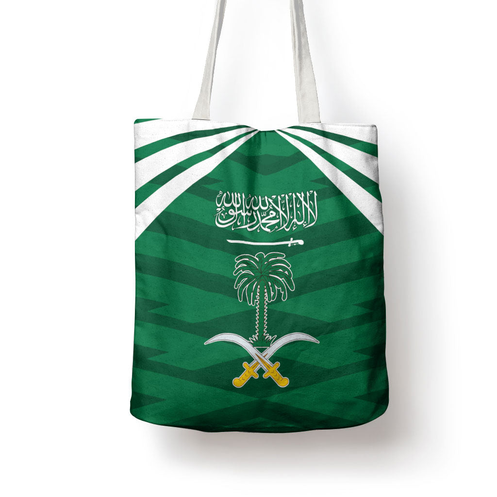 Saudi Arabia Tote Bag Happy National Day