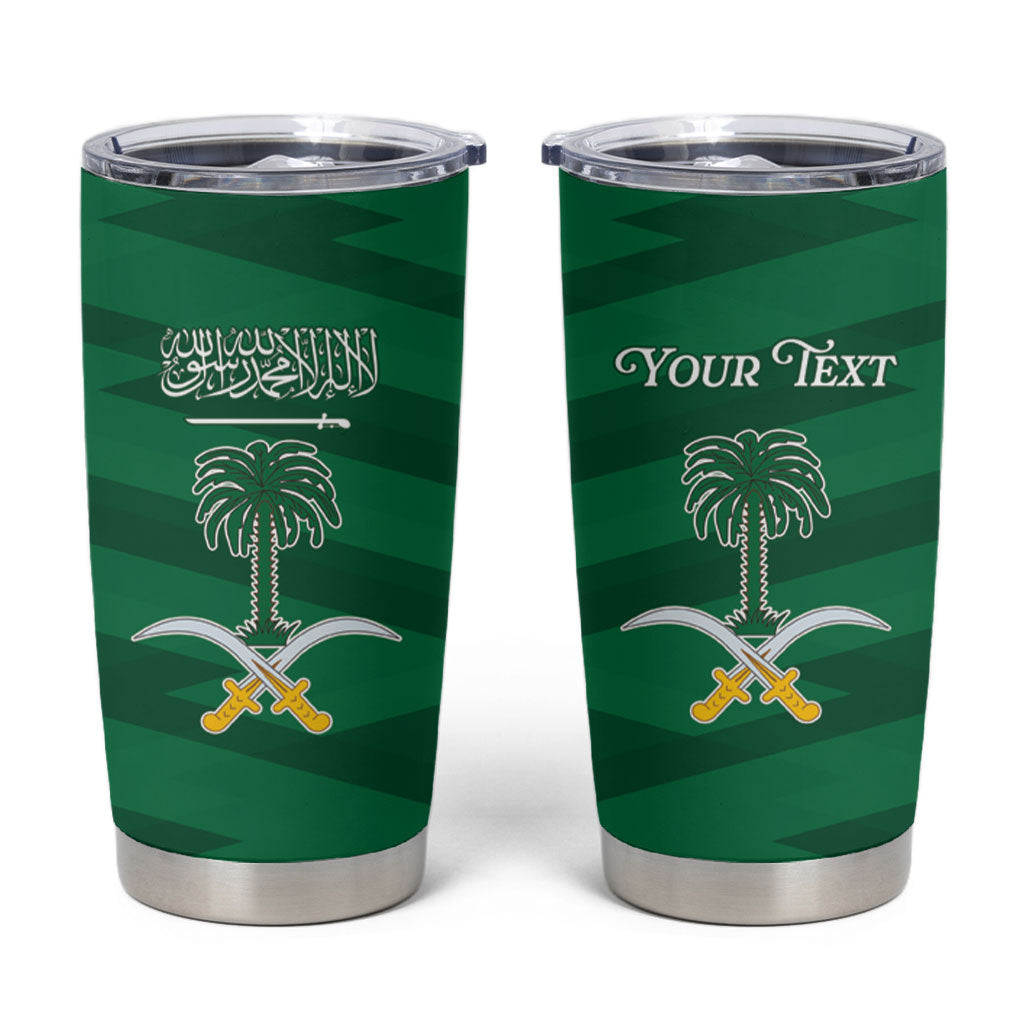 Personalized Saudi Arabia Tumbler Cup Happy National Day