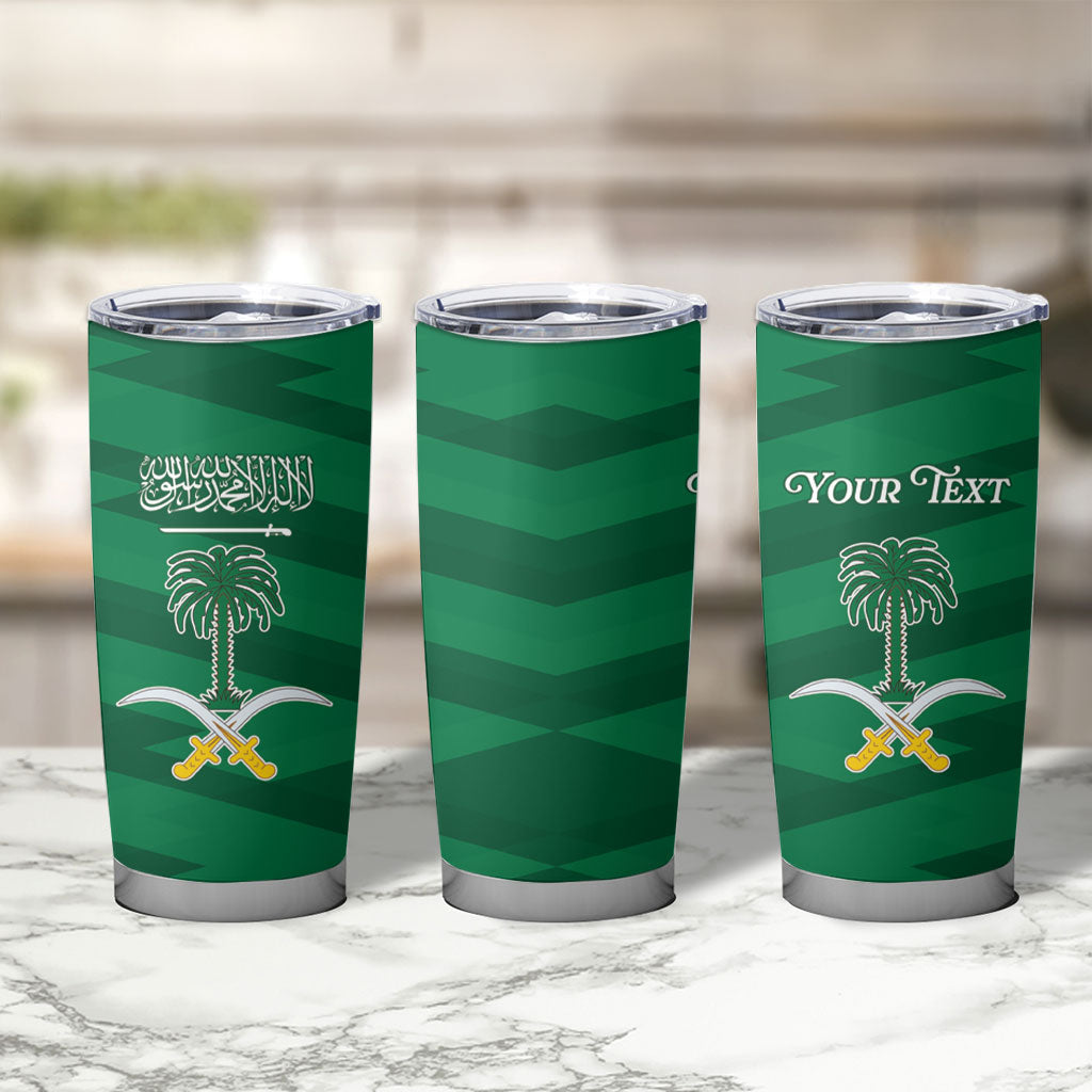 Personalized Saudi Arabia Tumbler Cup Happy National Day