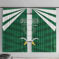 Saudi Arabia Window Curtain Happy National Day