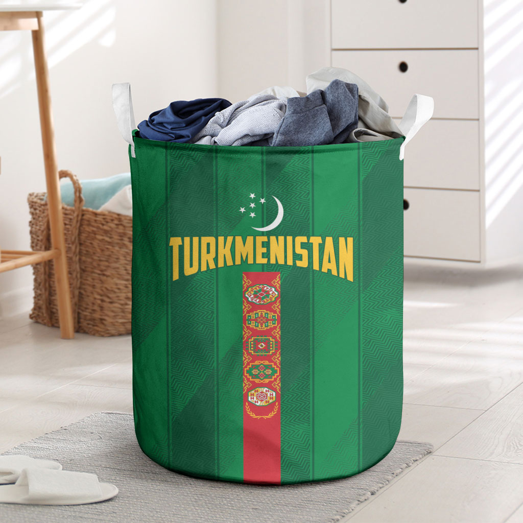 Turkmenistan Laundry Basket Happy Independence Day