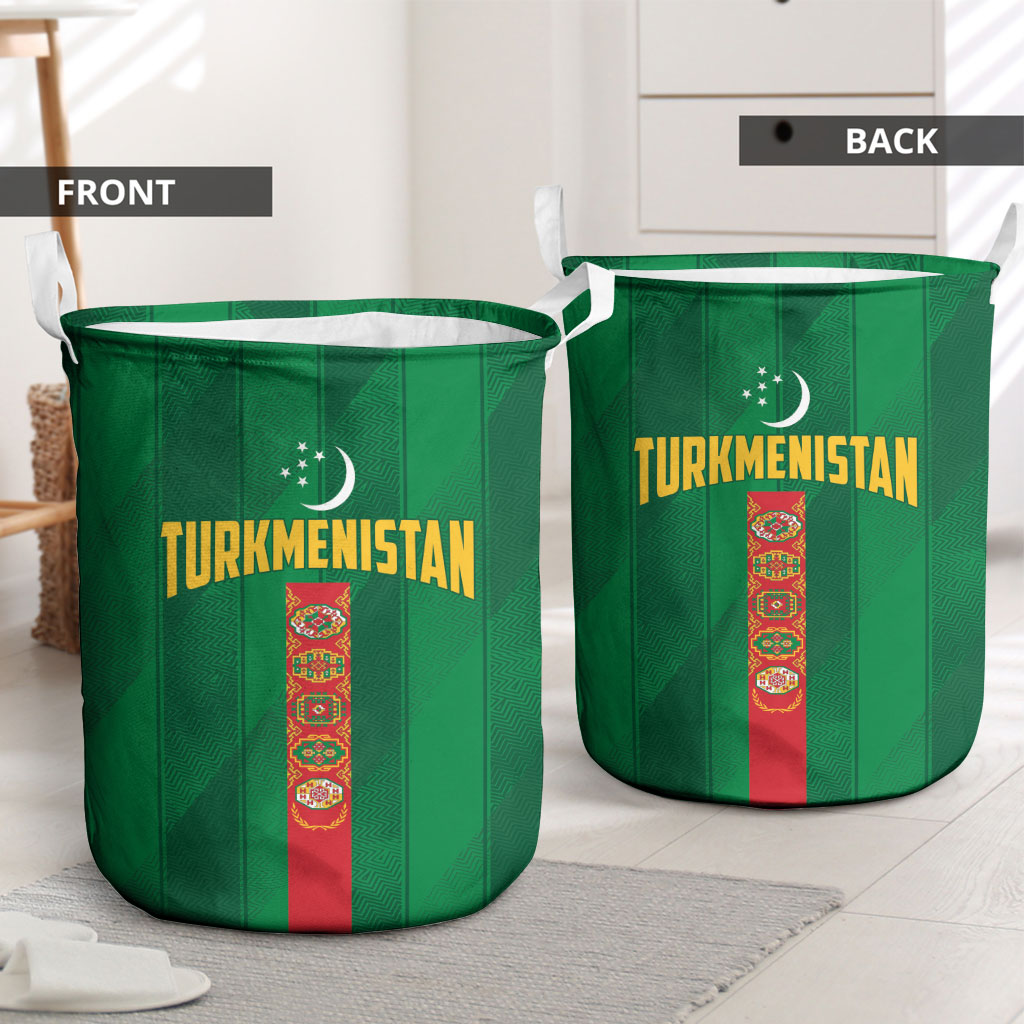 Turkmenistan Laundry Basket Happy Independence Day