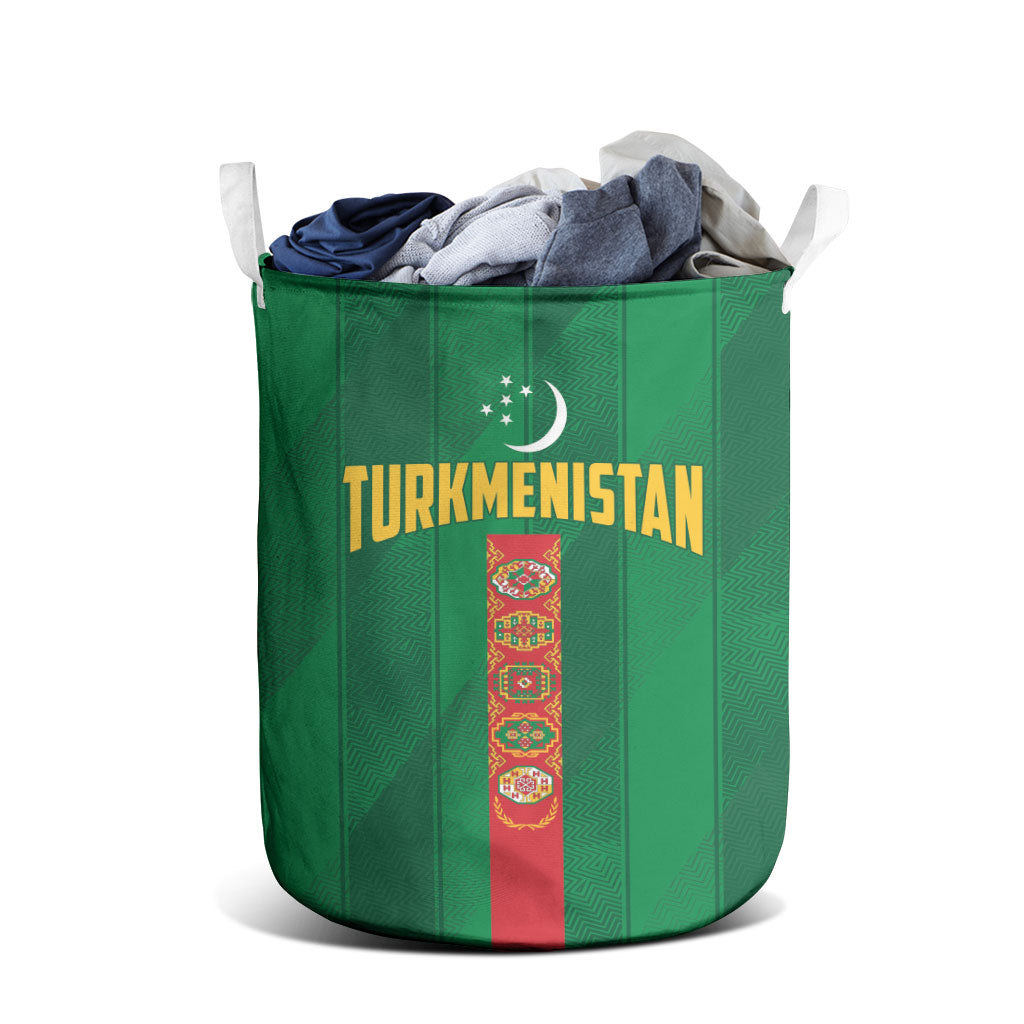 Turkmenistan Laundry Basket Happy Independence Day