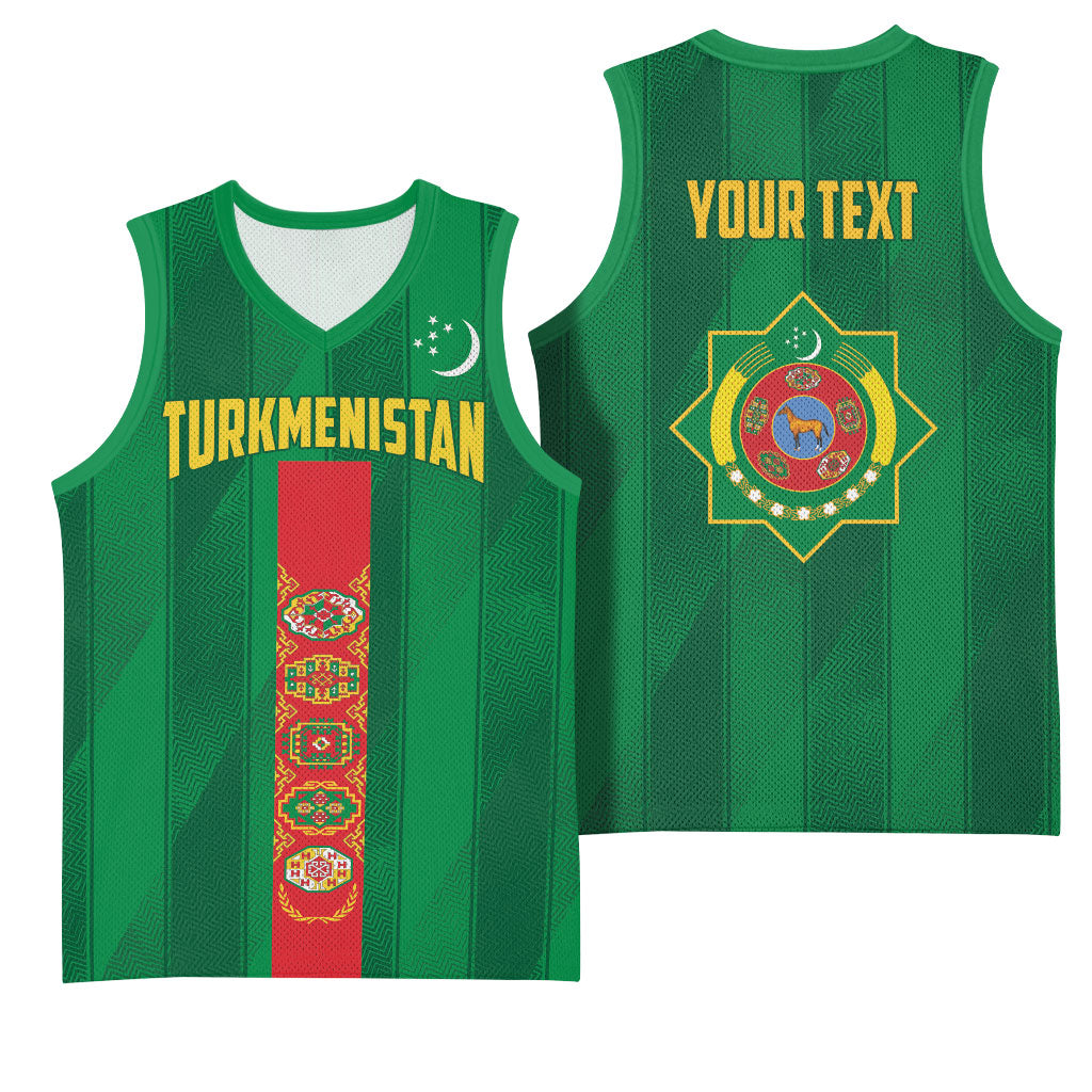 Personalized Turkmenistan Basketball Jersey Happy Independence Day