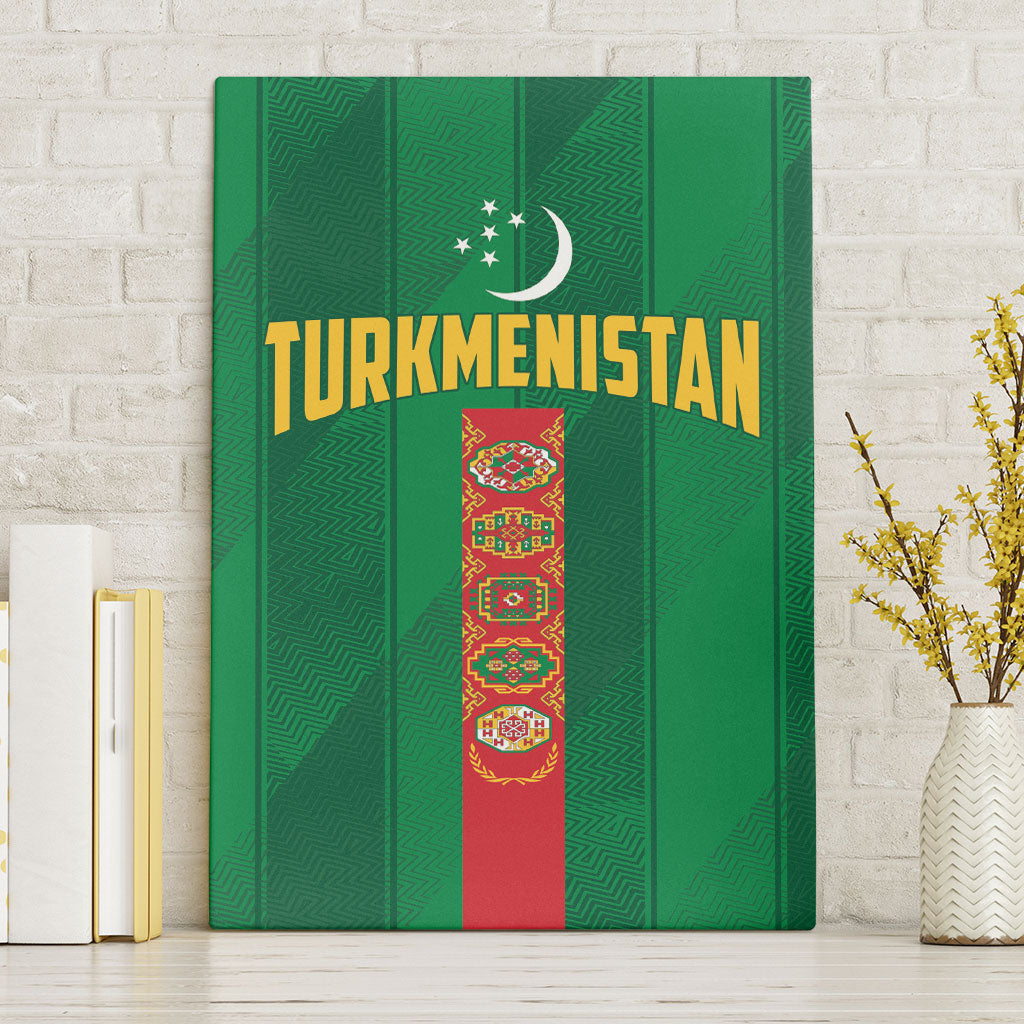 Turkmenistan Canvas Wall Art Happy Independence Day