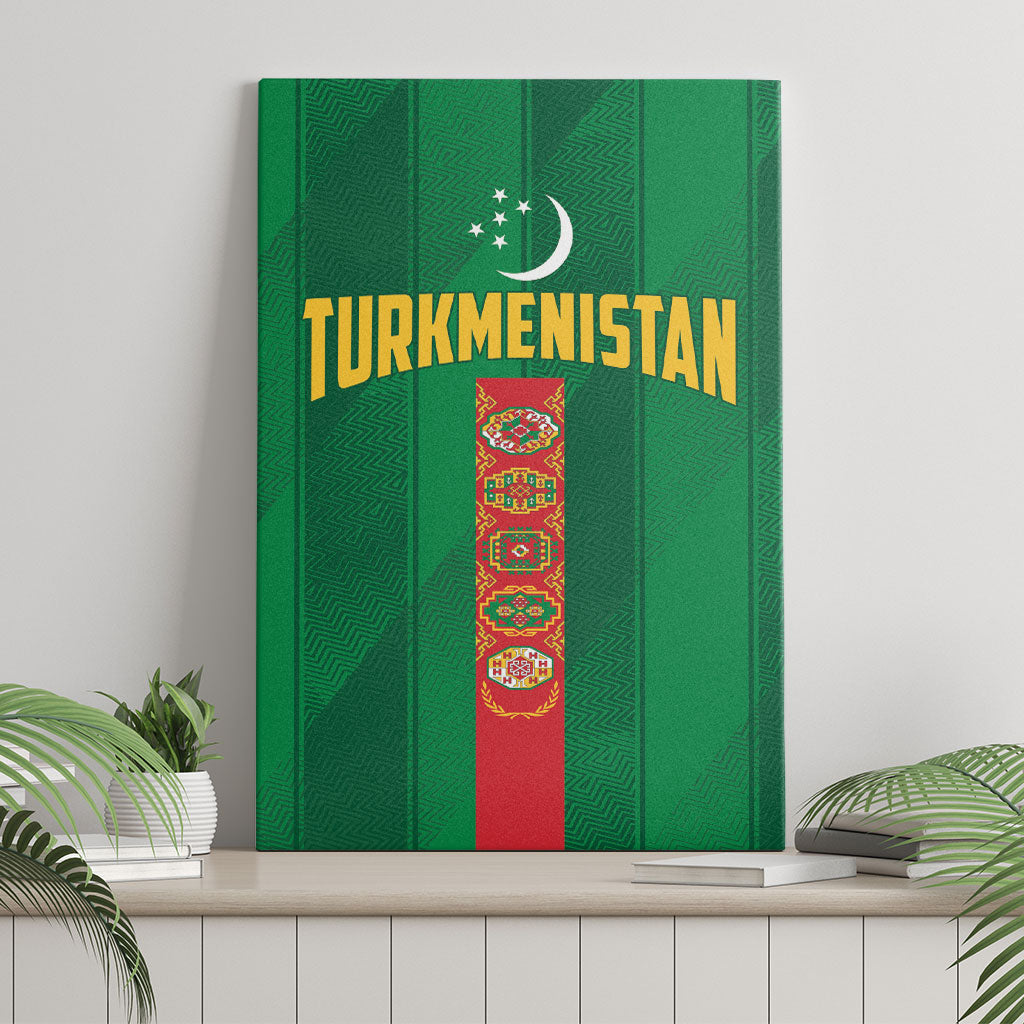 Turkmenistan Canvas Wall Art Happy Independence Day