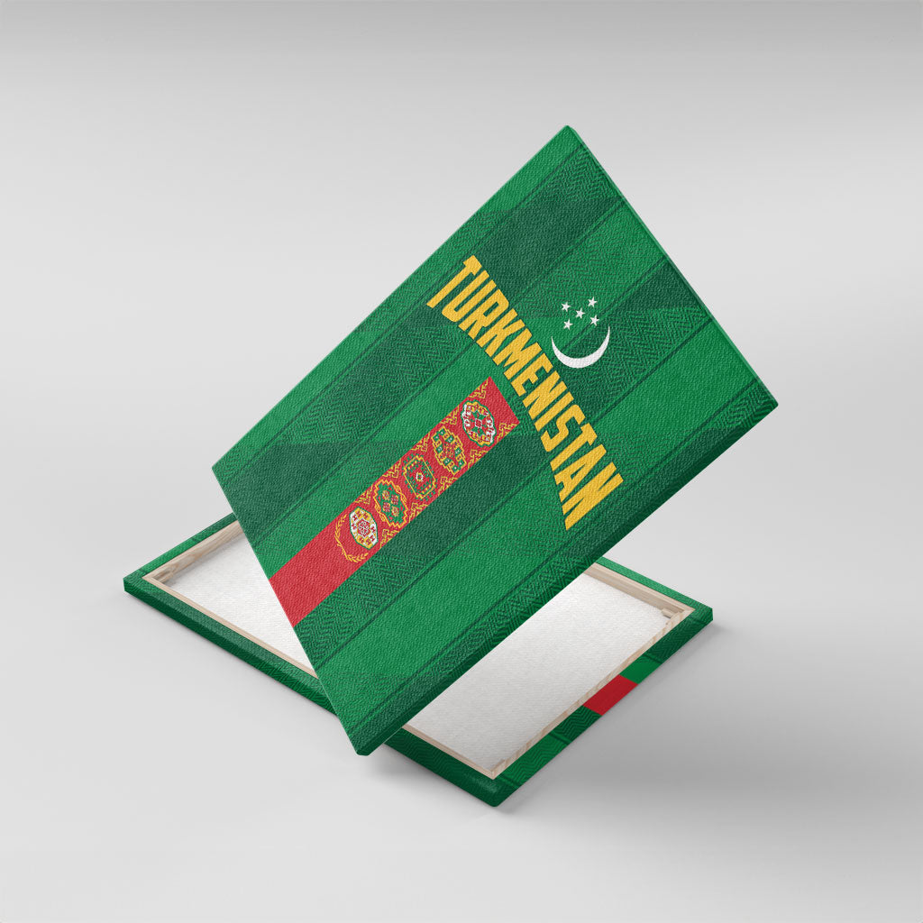 Turkmenistan Canvas Wall Art Happy Independence Day