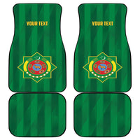 Personalized Turkmenistan Car Mats Happy Independence Day