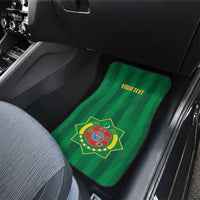Personalized Turkmenistan Car Mats Happy Independence Day