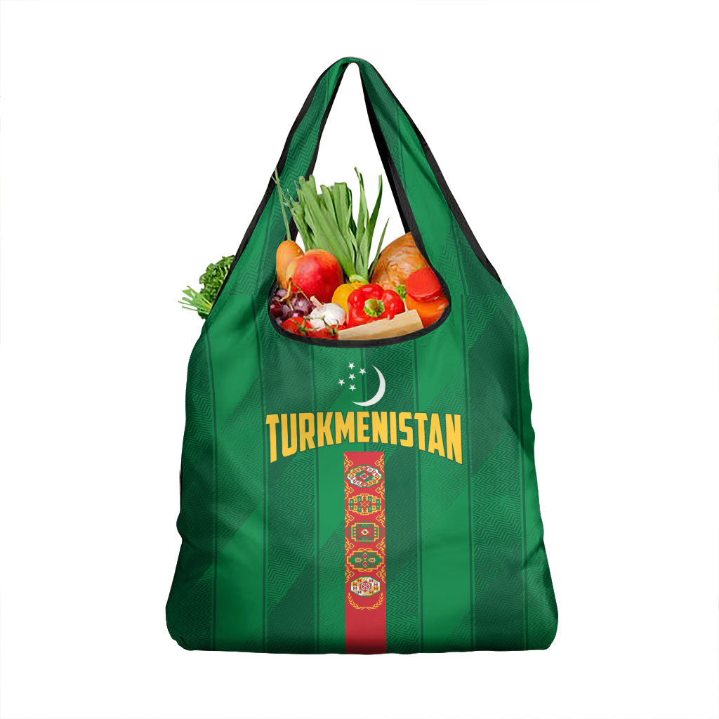 Turkmenistan Grocery Bag Happy Independence Day