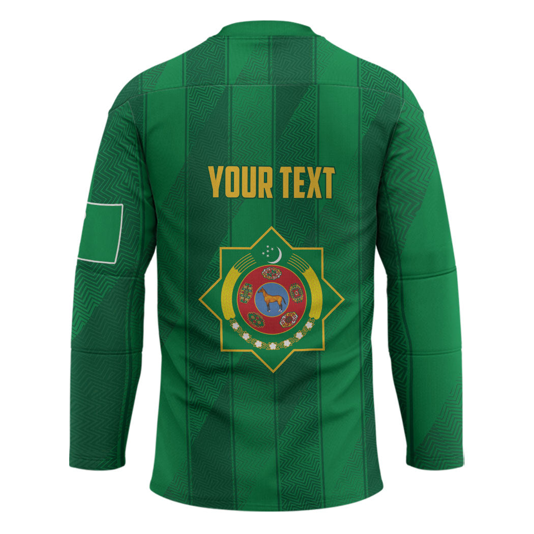 Personalized Turkmenistan Hockey Jersey Happy Independence Day