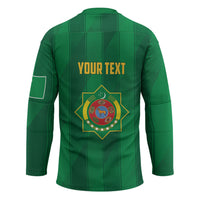 Personalized Turkmenistan Hockey Jersey Happy Independence Day