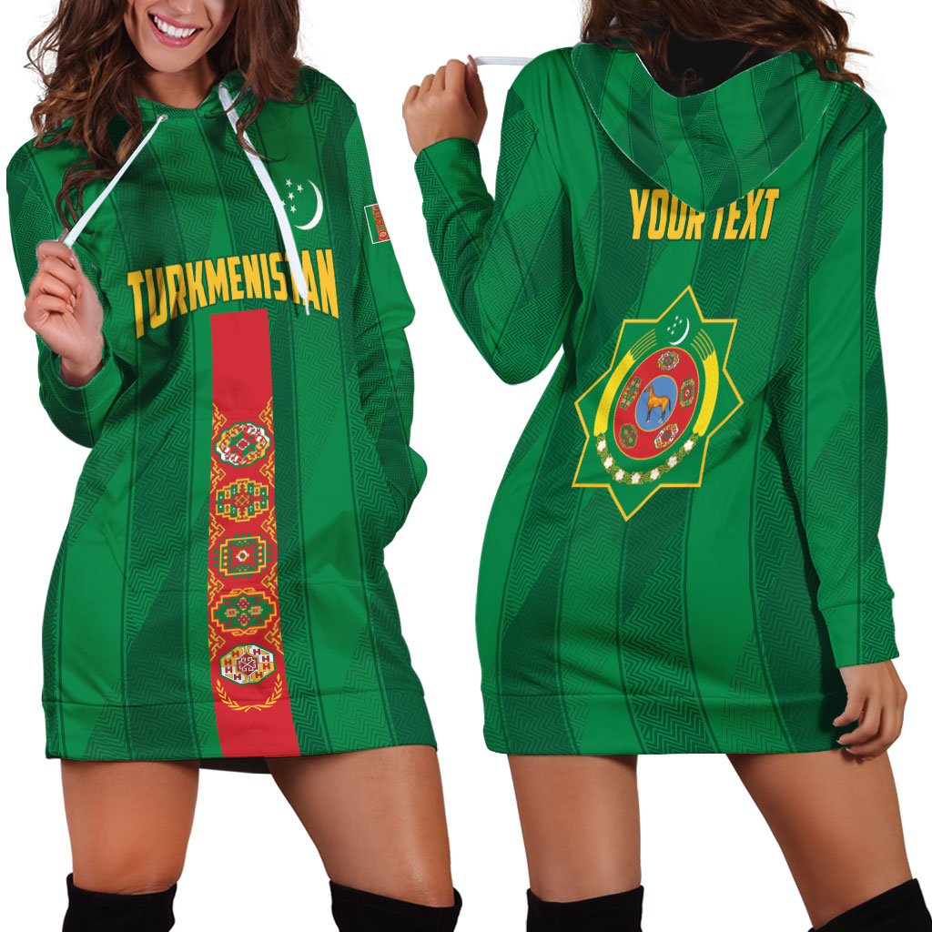 Personalized Turkmenistan Hoodie Dress Happy Independence Day