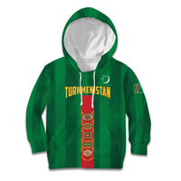 Personalized Turkmenistan Kid Hoodie Happy Independence Day