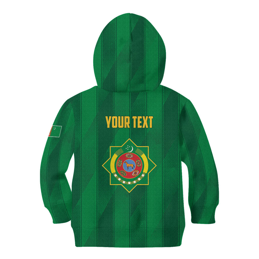Personalized Turkmenistan Kid Hoodie Happy Independence Day