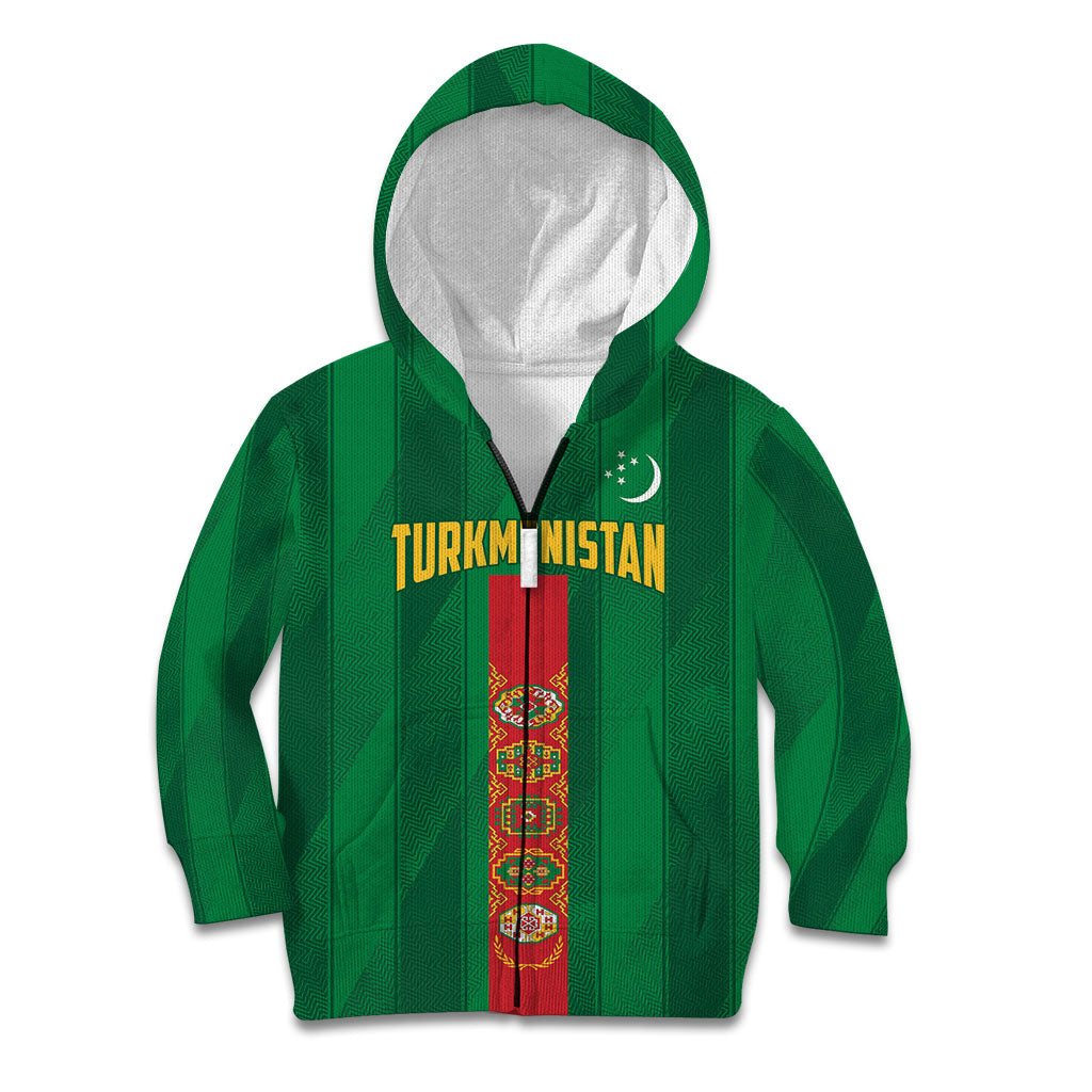 Personalized Turkmenistan Kid Hoodie Happy Independence Day