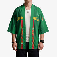 Personalized Turkmenistan Kimono Happy Independence Day